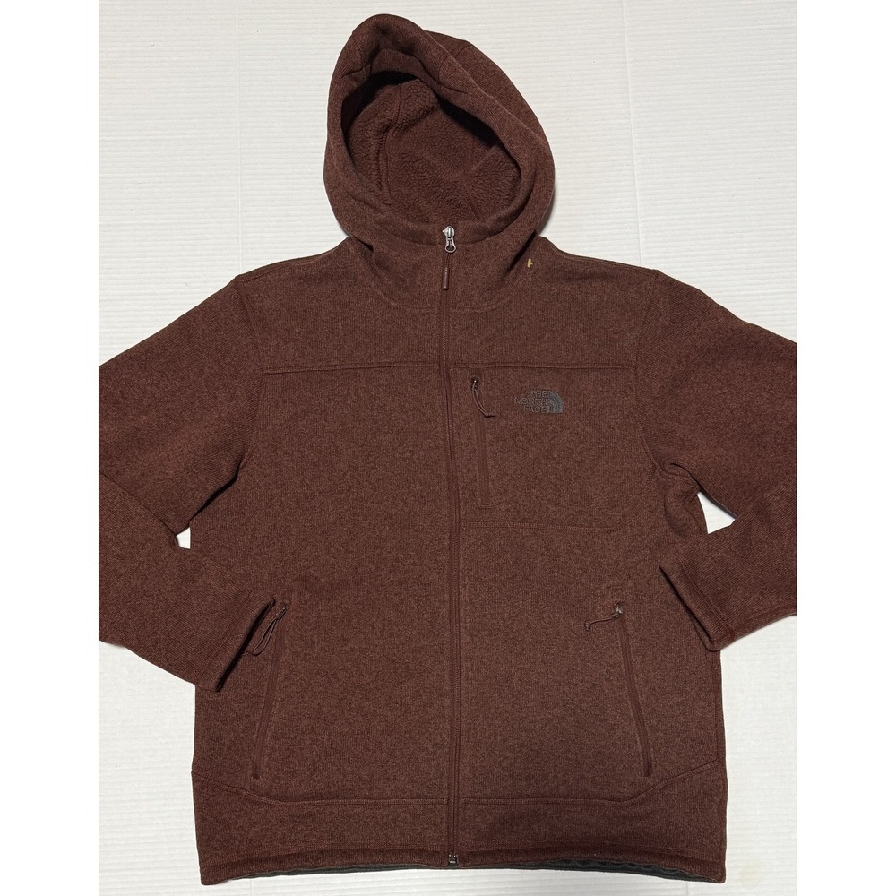 THE NORTH FACE Gordon Lyons - Men's‎ Fleece Hooded  Zip Sweater Jacket - Large